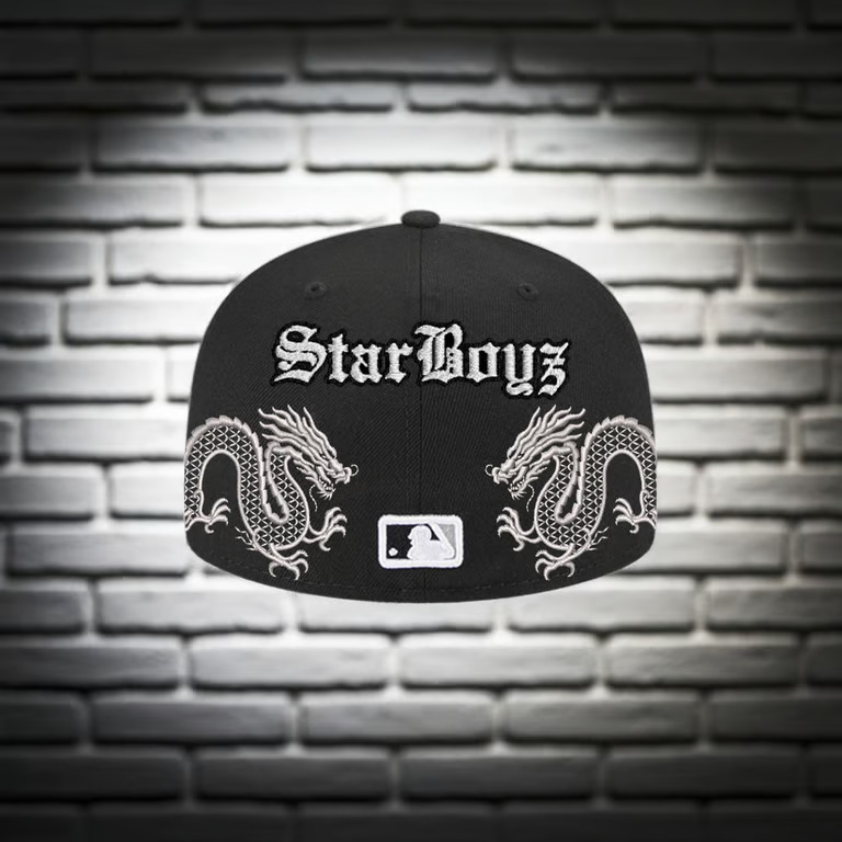 Gorra Starboyz - Dragon fly edition - Blanco, 758